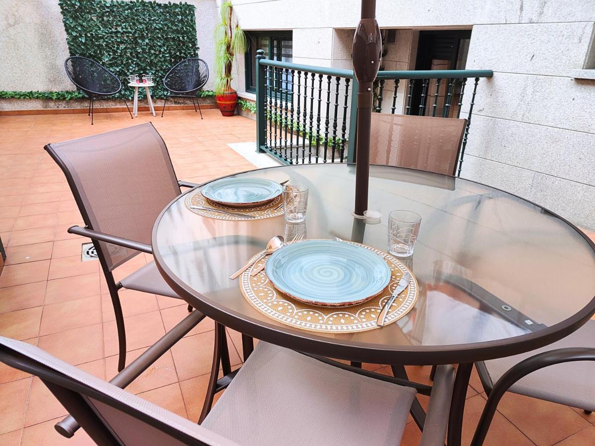 Bonito Apto Petfriendly Con Gran Terraza Y Parking Ideal Para Teletrabajar Vigo Eksteriør bilde
